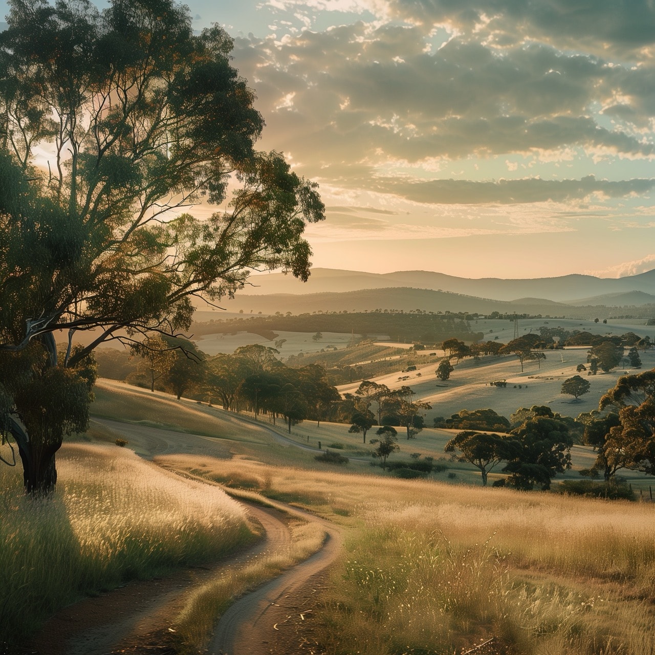 Serene landscape of Mount Barker sanctuary, representing the peaceful environment of Safe Refuge Counselling